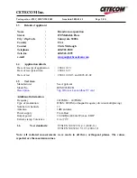 Preview for 3 page of Broadcom BCM94306CB Test Report