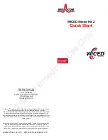 Broadcom WIC-ED Sense Kit 2 Quick Start preview