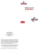 Broadcom WICED Sense Quick Start предпросмотр