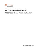 Broadconnect IP Office 1120E Installation Manual preview