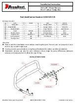 Preview for 1 page of Broadfeet DCNI-523-32S Installation Instructions