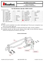 Broadfeet RDFO-216-51S Installation Instructions предпросмотр