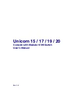 Preview for 1 page of Broadrack Unicorn 15 User Manual