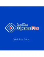 Preview for 1 page of BroadSign Xpress Pro Quick Start Manual