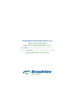 Preview for 13 page of Broadview BVNDESK10 Setting-Up Manual