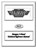 Предварительный просмотр 1 страницы Broadway Limited Paragon 3 Reference Manual