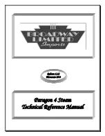 Предварительный просмотр 1 страницы Broadway Limited Paragon 4 Technical Reference Manual