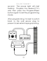 Предварительный просмотр 15 страницы Broadway Limited rolling thunder User Manual