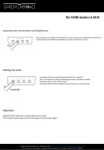 Preview for 4 page of BROADWING TLC-9000 Manual