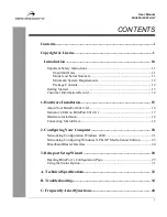Broadxent BritePort 8012-G1 User Manual preview