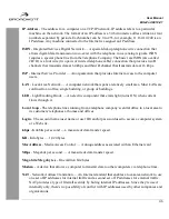 Preview for 50 page of Broadxent BritePort 8012-V1 User Manual