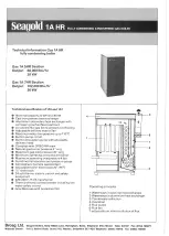 Preview for 2 page of broag SEAGOLD 1A HR Manual