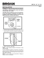 Preview for 3 page of Broan 026715022670 Installation Instructions Manual