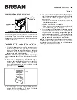 Предварительный просмотр 13 страницы Broan 026715022670 Installation Instructions Manual