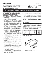 Preview for 1 page of Broan 112 Instructions Manual