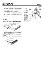 Предварительный просмотр 3 страницы Broan 114 Read And Save These Instructions