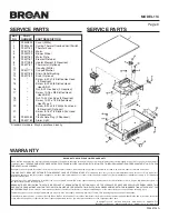 Предварительный просмотр 6 страницы Broan 114 Read And Save These Instructions