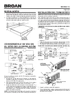 Предварительный просмотр 8 страницы Broan 114 Read And Save These Instructions