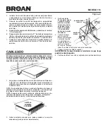 Предварительный просмотр 9 страницы Broan 114 Read And Save These Instructions