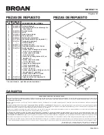 Предварительный просмотр 12 страницы Broan 114 Read And Save These Instructions