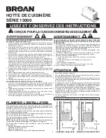 Preview for 9 page of Broan 15000 SERIES Instructions Manual