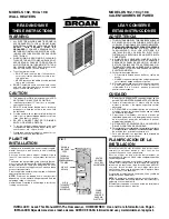 Broan 192 Instructions предпросмотр