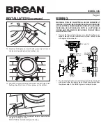 Предварительный просмотр 4 страницы Broan 345 Instructions Manual