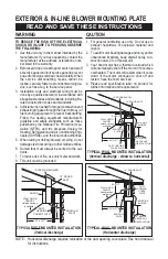 Broan 356NDK Instructions preview