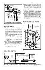 Предварительный просмотр 2 страницы Broan 356NDK Instructions