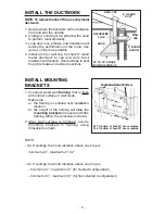 Предварительный просмотр 5 страницы Broan 613004 Series Instructions Manual