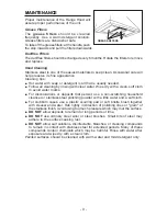 Предварительный просмотр 9 страницы Broan 613004 Series Instructions Manual