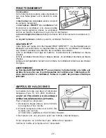 Предварительный просмотр 20 страницы Broan 613004 Series Instructions Manual