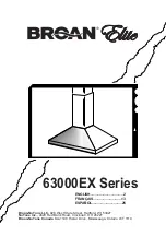 Предварительный просмотр 1 страницы Broan 637004EX Manual