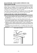 Предварительный просмотр 28 страницы Broan 637004EX Manual