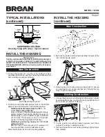 Предварительный просмотр 2 страницы Broan 741SN Instructions Manual