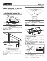 Предварительный просмотр 2 страницы Broan 744C Instructions Manual