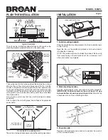 Предварительный просмотр 2 страницы Broan 744SFL Instructions Manual