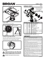 Предварительный просмотр 4 страницы Broan 744SFL Instructions Manual