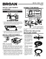 Preview for 3 page of Broan 754RB Instructions Manual