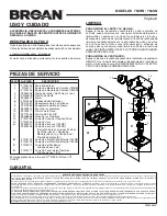 Preview for 8 page of Broan 754RB Instructions Manual