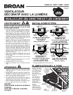 Предварительный просмотр 5 страницы Broan 764BN Manual
