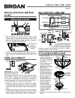 Предварительный просмотр 7 страницы Broan 764BN Manual