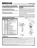 Preview for 8 page of Broan 778WH Use & Care Information Manual