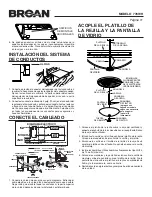 Preview for 11 page of Broan 778WH Use & Care Information Manual