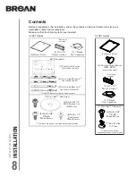 Предварительный просмотр 8 страницы Broan 836785 Installation Use And Care Manual