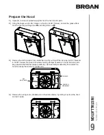 Предварительный просмотр 9 страницы Broan 836785 Installation Use And Care Manual