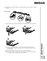 Предварительный просмотр 13 страницы Broan 836785 Installation Use And Care Manual