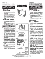 Preview for 1 page of Broan 84 Instructions