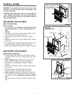 Preview for 2 page of Broan 9810WH Series Installation Instructions Manual