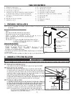 Предварительный просмотр 15 страницы Broan AEEW48SS Installation Use And Care Manual